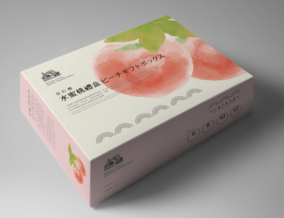 尖石驛站．水蜜桃 | 包裝設計